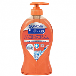 Softsoap Liquid Hand Soap Pump, Antibacterial Crisp Clean, 11.25 Ounce @ Amazon