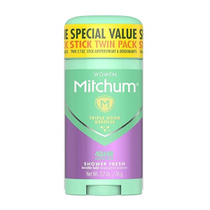 Mitchum Antiperspirant Deodorant Stick for Women, 2.7 oz (pack of 2) @ Amazon