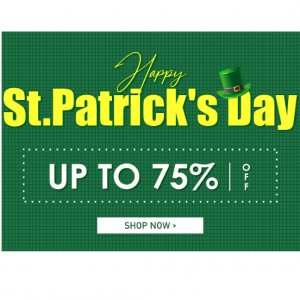 Up To 75% Off  St. Patrick's Day Sale @ BerryLook