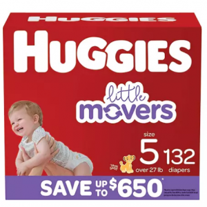 Huggies Little Movers 嬰幼兒紙尿褲熱賣 @ Sam's Club