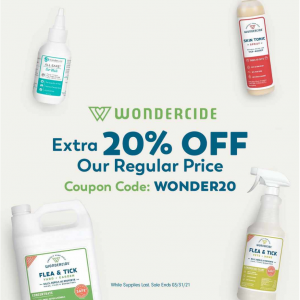 Extra 20% Off Wondercide @ Natural Healthy Concepts