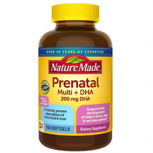 Nature Made Prenatal Multi + DHA, 150 Softgels @ Costco 