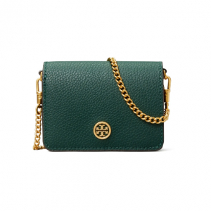 40% off Tory Burch Nano Walker Leather Wallet on a Chain @ Nordstrom