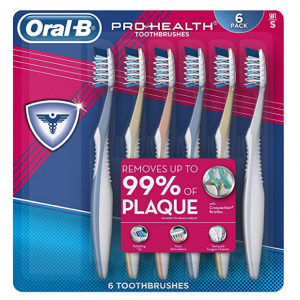 Oral-B Pro Health 软毛牙刷6支装 @ Amazon