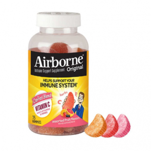 Airborne Immune Support Supplement, 75 Gummies @ Costco