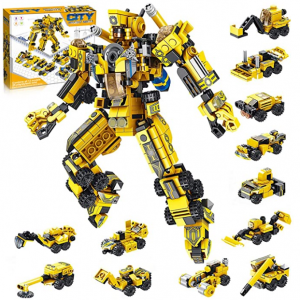 HOMOFY 25合1儿童益智变形机器人玩具套装 @ Amazon