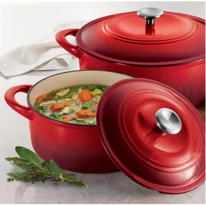 Tramontina Enameled Cast Iron Dutch Oven, 2-pack @ Costco