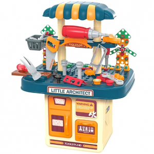 BFUNTOYS 246 PCs 2 in 1 Kids Construction Toy Workbench @ Amazon