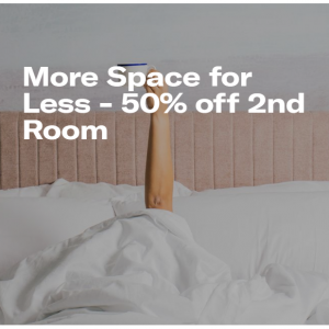  Enjoy a 2nd room at 50% off @Loews Hotels & Resort