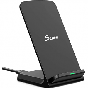 $5 off Seneo Wireless Charger, 7.5W Wireless Charging Stand Compatible with iPhone @Amazon