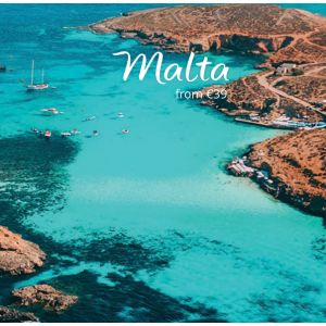 Fly to Malta From £81 @Air Malta