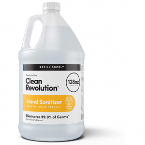 Clean Revolution 柑橘味免洗洗手液 128oz补充装 @ Amazon