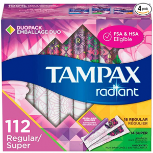 Tampax 多款卫生棉条限时促销 @ Amazon