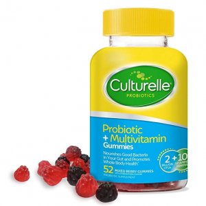 Culturelle Probiotic + Multivitamin Gummies for Adults 52 Count @ Amazon