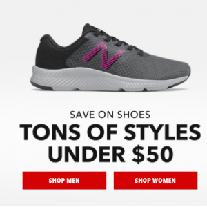 Tons Of Styles Under $50 @ Joe's New Balance Outlet