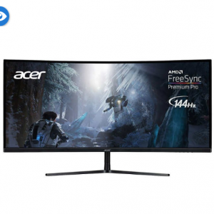 $60 off Acer 34" Class QHD FreeSync Curved Gaming Monitor @Costco