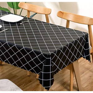 homing 格紋防水桌布促銷 多尺寸顏色可選 @ Amazon