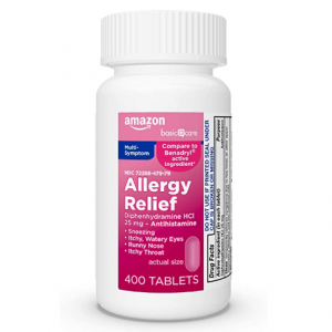 Allergy Relief from Amazon Basic Care Sale @ Amazon