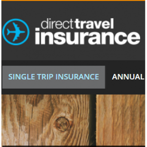 Single Trip Travel Insurance From just £10.16 per trip @Direct Travel 