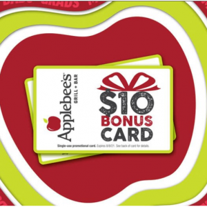  Applebee's Gift Card Limited Time Offer