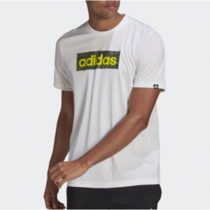 adidas Camo Box Logo Graphic Tee Men's