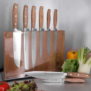 Schmidt Brothers 高品質德國鋼刀具10件套 帶刀架和磨刀器 @ Costco 