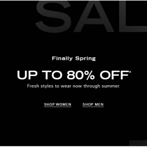 Up To 80% Off Fresh Styles @ Theory Outlet
