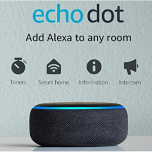 Amazon - Amazon Echo Dot 3 智能音箱，立减$5