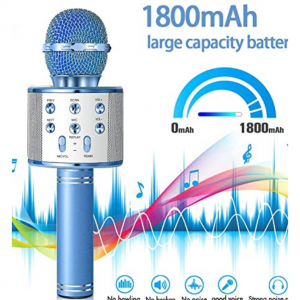  Extra $2 off Wireless Bluetooth Karaoke Microphone Machine @Amazon