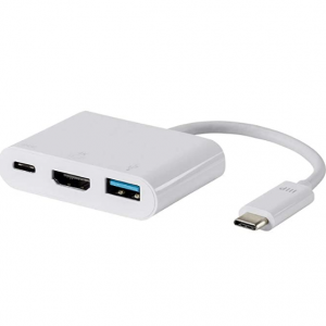 Amazon - Monoprice 3合1 USB-C 扩展坞 ，7.9折