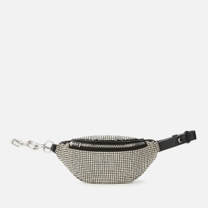 Alexander Wang Women's Attica Soft Mini Rhinestone Hip Cross Body - Black