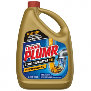 Liquid-Plumr 強效下水道疏通劑 80oz @ Walmart