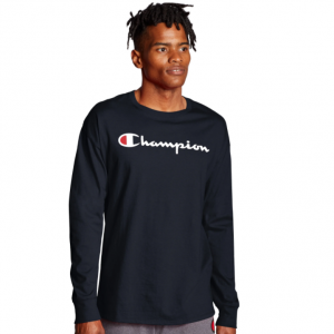 Champion 男士长袖T恤