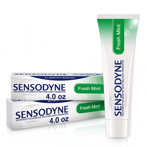 Sensodyne Fresh Sensitive Toothpaste, Mint, Fresh mint, 4 Ounce (Pack of 2) @ Amazon