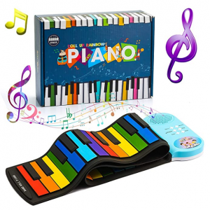 ATOPDREAM 49-Key Roll-up Piano - Educational Gifts for Kids @ Amazon