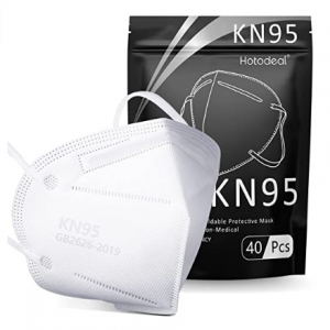 Hotodeal KN95 Face Mask 40 PCs @ Amazon