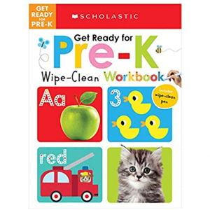 Get Ready for Pre-K Wipe-Clean Workbook @ Amazon