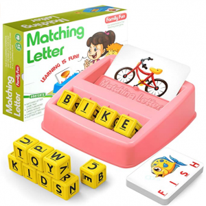 HahaGift Matching Letter Learning Games Activities @ Amazon
