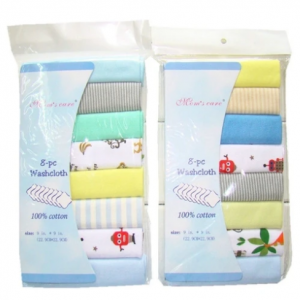8-Pack 100% Organic Cotton Super Soft Towels @ Slashare 