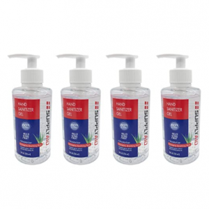 SUPPLYAID 80% 酒精免洗洗手液 8oz 4瓶