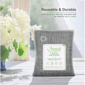 ANMEISH Bamboo Charcoal Air Purifying Bags (6 Pack) @ Amazon