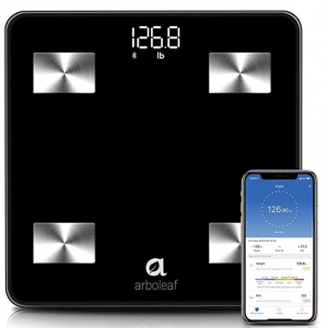 Arboleaf Smart Scale, Weight Scale Bluetooth Bathroom Scale @ Amazon