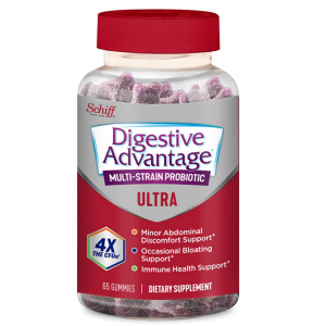 Digestive Advantage Multi-Strain Probiotic Natural Fruit Flavor Gummies 65 Count @ Amazon
