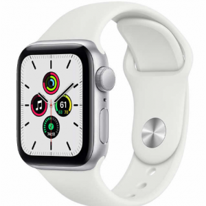 Costco - Apple Watch SE GPS, 40mm 銀色配白色運動表帶，直降$30