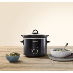 Crock-Pot 小号圆形慢炖锅 2夸脱，一人也能煲靓汤 @ Walmart