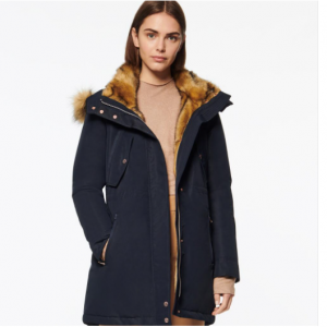 Andrew Marc Fortuna Drawsting 女士大衣