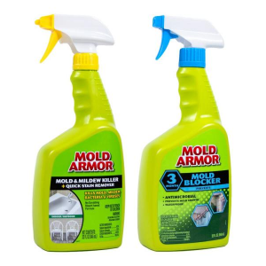 Mold Armor Mold and Mildew Killer with Quick Stain Remover and Mold Blocker Combo @ Home Depot