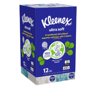 Kleenex  超柔軟3層麵巾紙，85張/盒，12盒 @ Costco 