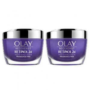 OLAY Retinol with Peptide 24 Advanced Night Face Moisturizer, 1.7 oz, 2-pack @ Costco 