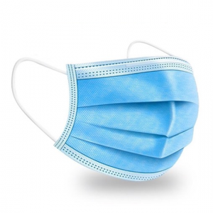 Blue Disposable Non-Medical 3-Ply Face Masks (50-Pack) @ Woot